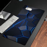 Large Geometric Design Mouse Pad - Durable, Non-Slip Rubber Base, Washable - Precision & Comfort for Gamers & Office Use - Ideal Gift for Boyfriend/Girlfriend, Gaming Mouse Pa