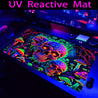[Vibrant Gaming Mouse Pad] Large Skull Gaming Mouse Pad | Vibrant Purple & Blue Artwork, Non-Slip Rubber Base - Perfect for Gamers, Office Workers, E-Sports & Streaming - Great Gift for Desk Enthusiasts, Gaming Desk Accessory, Artistic Desk Mat, Nonslip B