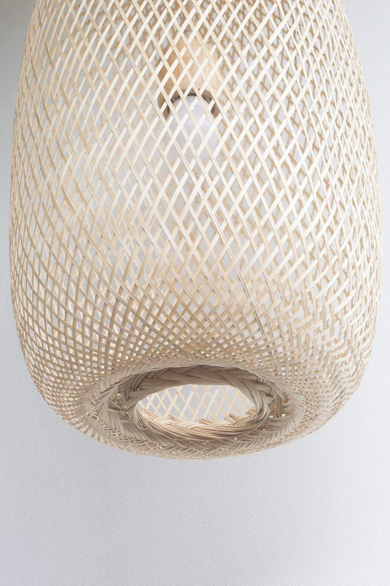 Calarbo™ Kanya - Compressable Bamboo Pendant Light Light