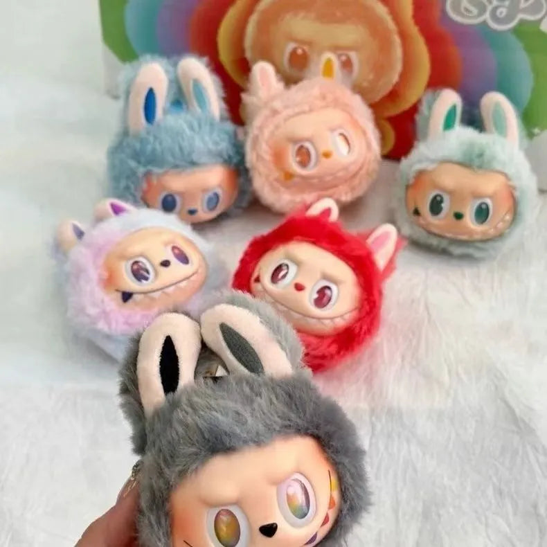Labubu Gen 3 Premium Mugshot Keychain Plush Keychain
