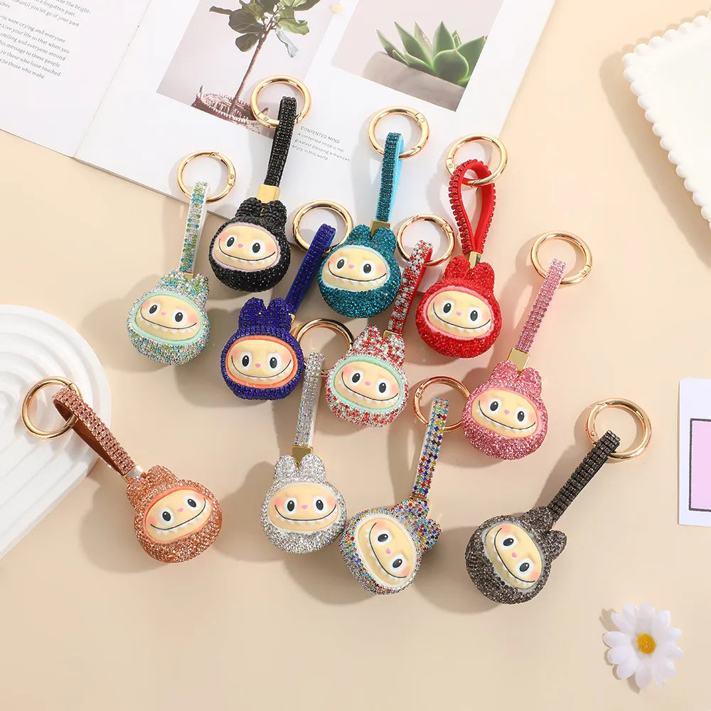 Labuboo Crystal Face Luxury Keychain Luxury Keychain