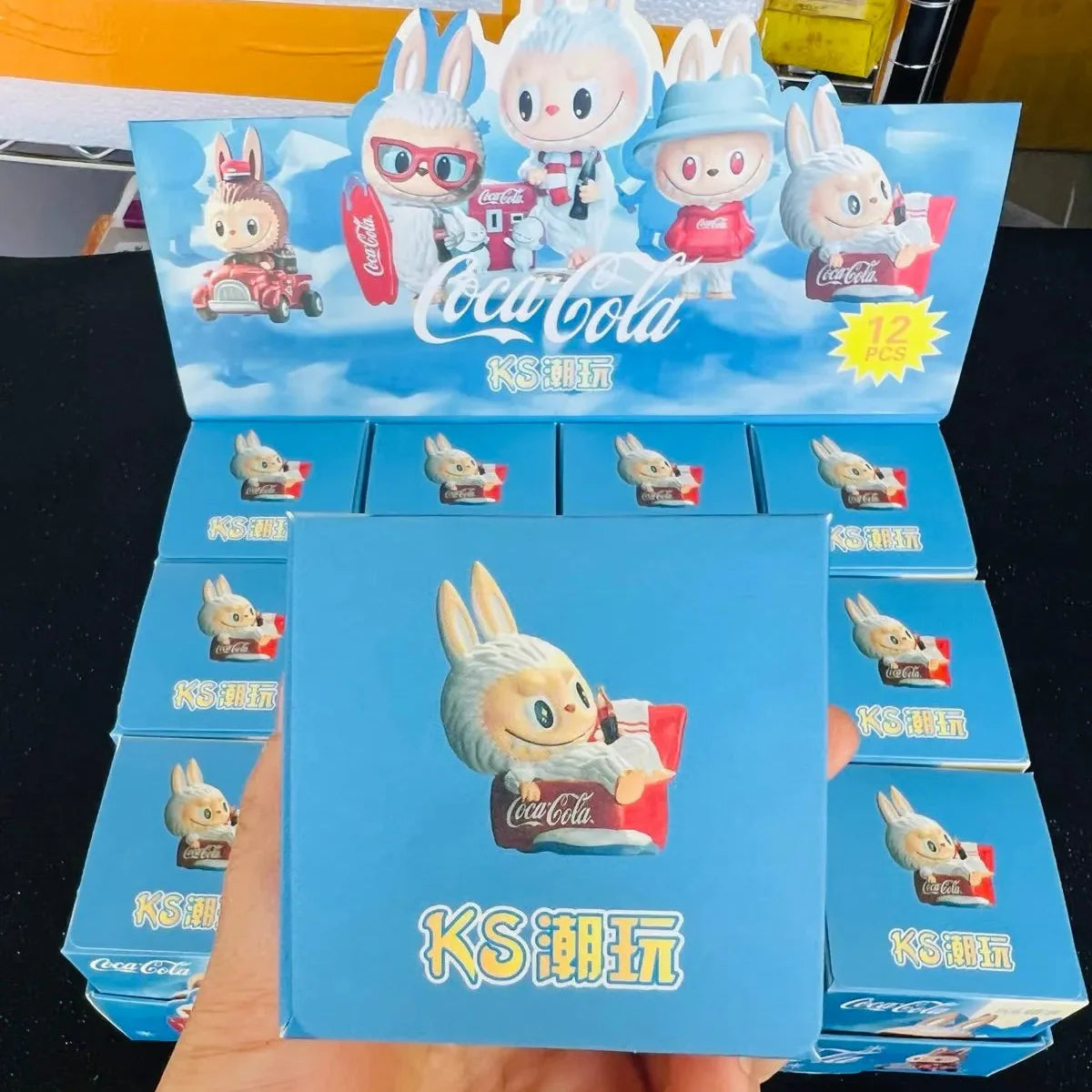 Labubu Cola Adventure Mini Blind Box Action Figure