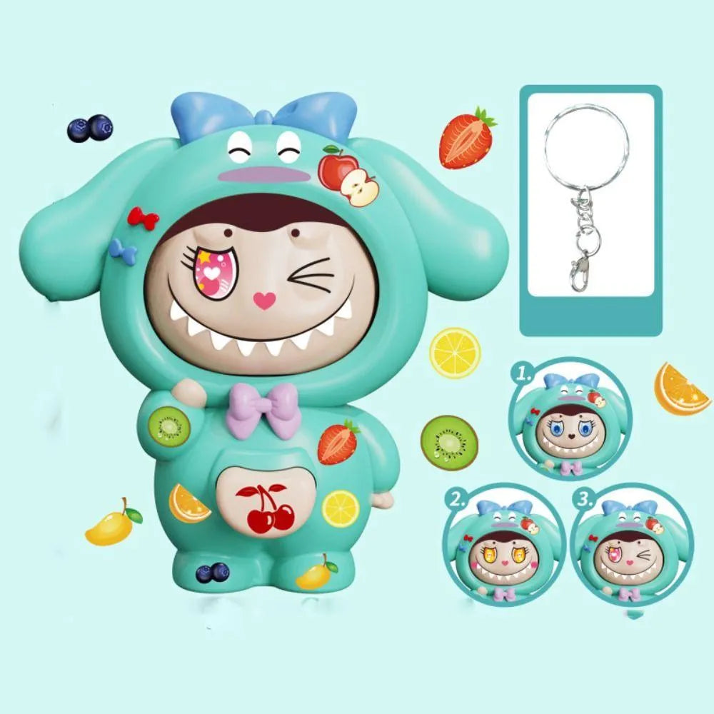 Labuboo x Sanliou Face Change Keychain Expression Keychain