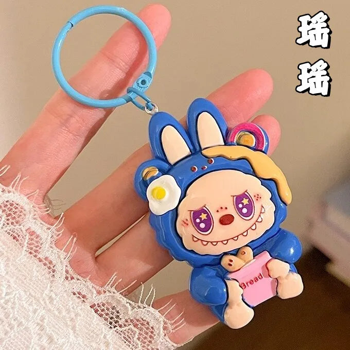 Labuboo Evershine Cosplay Loop Keychain Blue Acrylic Keychain