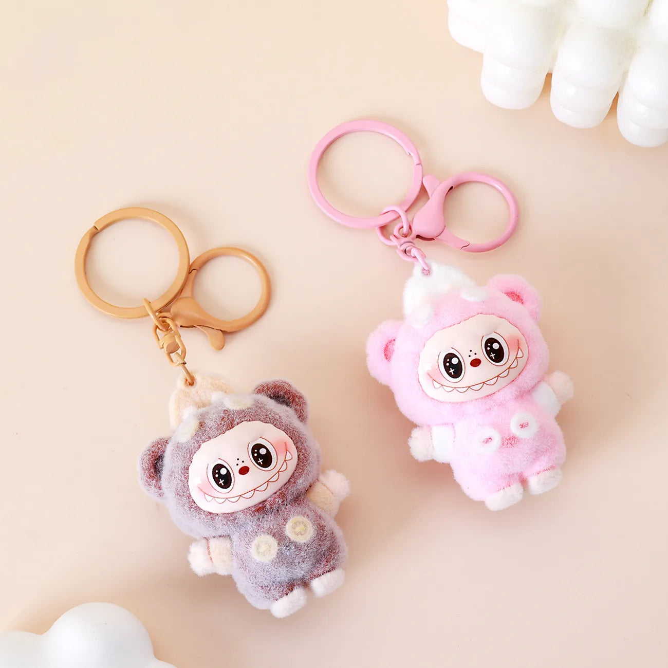 Labuboo Tactile Touch Mini Plush Keychain Plush Keychain