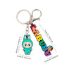 Labuboo Colorburst Mischief Keychain Green Acrylic Keychain