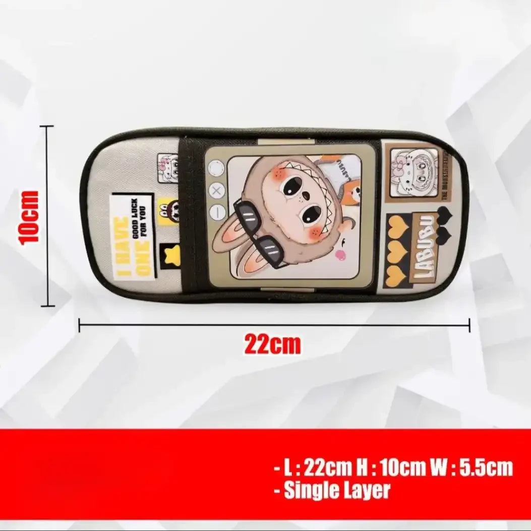 Laboobu Delightful Organize Pouch Beige Pencil Pouch