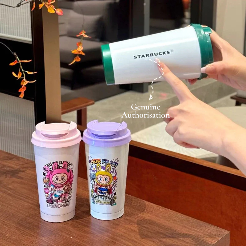 StarBX Labubu Avengers Insulated Cup (500 ml) Tumbler