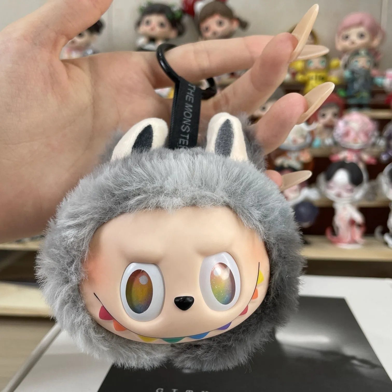 Labubu Gen 3 Premium Mugshot Keychain Plush Keychain