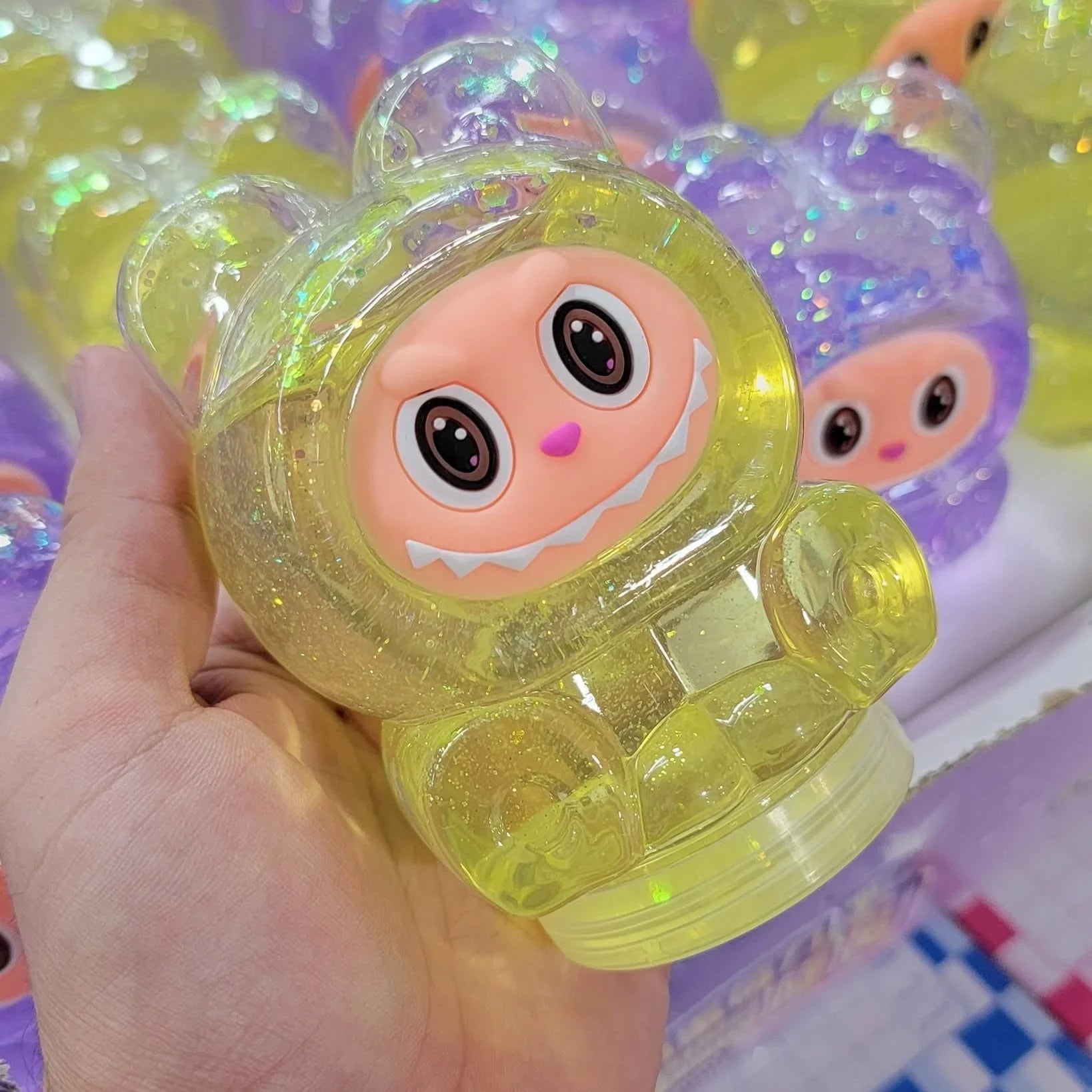 Labubu Shiny Slime Mystery Bottle Slime