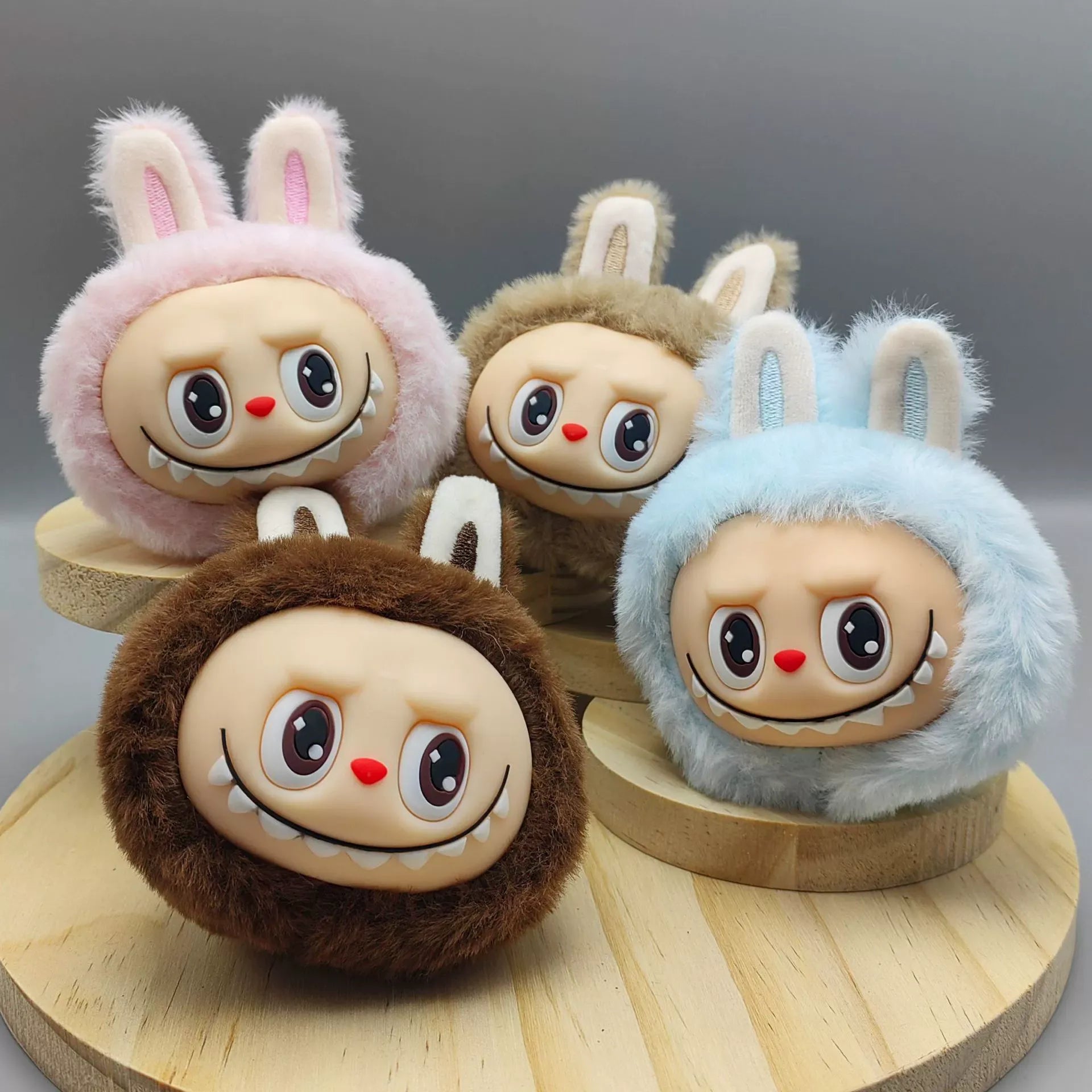 Labubu Gen 2 Have a Seat Big Head Keychain Plush Keychain