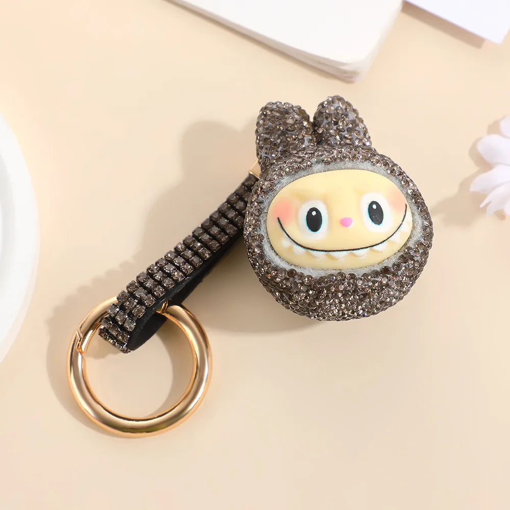 Labuboo Crystal Face Luxury Keychain Luxury Keychain