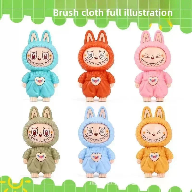 Labubu Chameleon Face Changing Keychain Expression Keychain