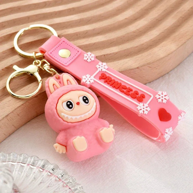 Princess Perch Labubu 3D Keychain 3D Keychain