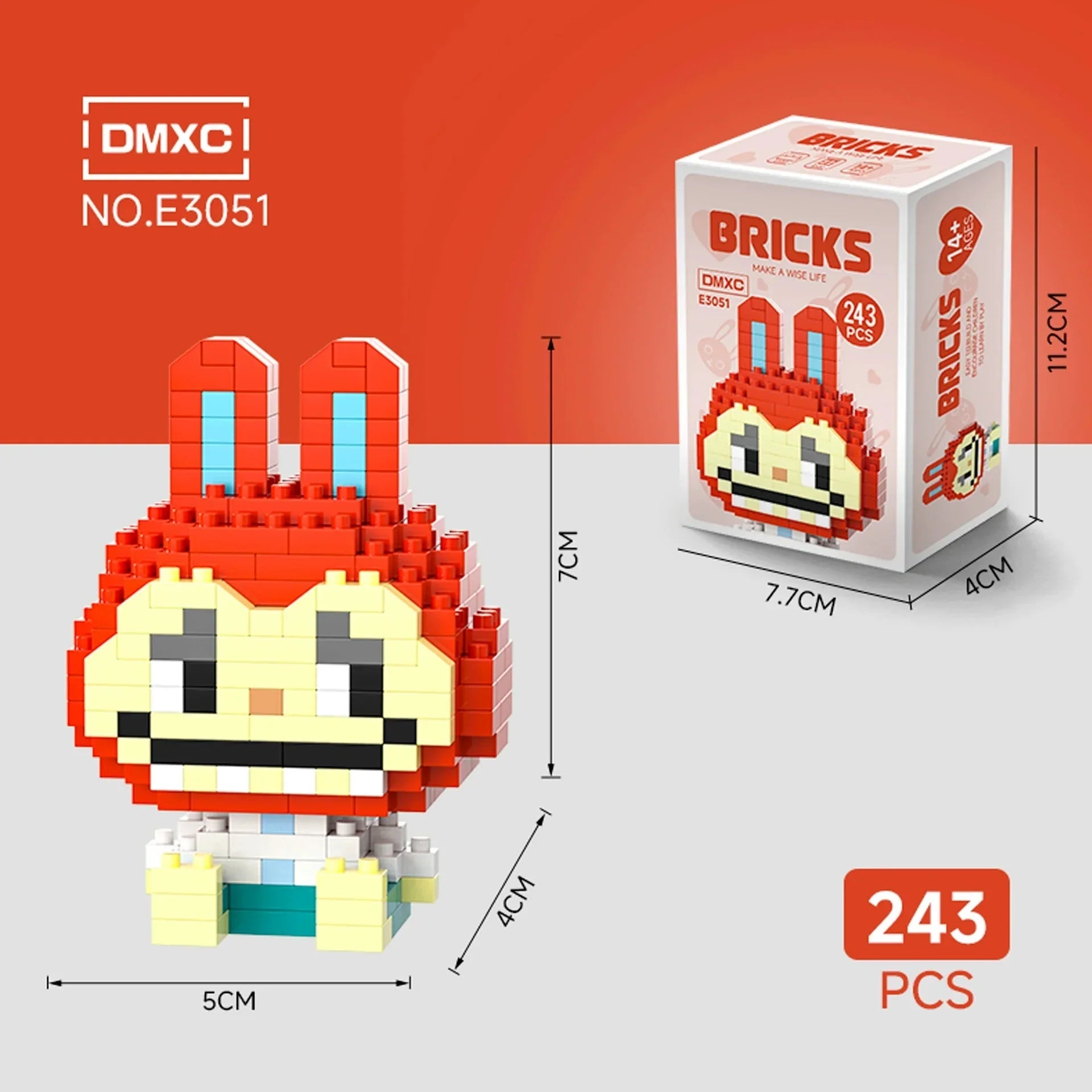Bricks Laboobu Micro Building Blocks Style 9 Building Blocks