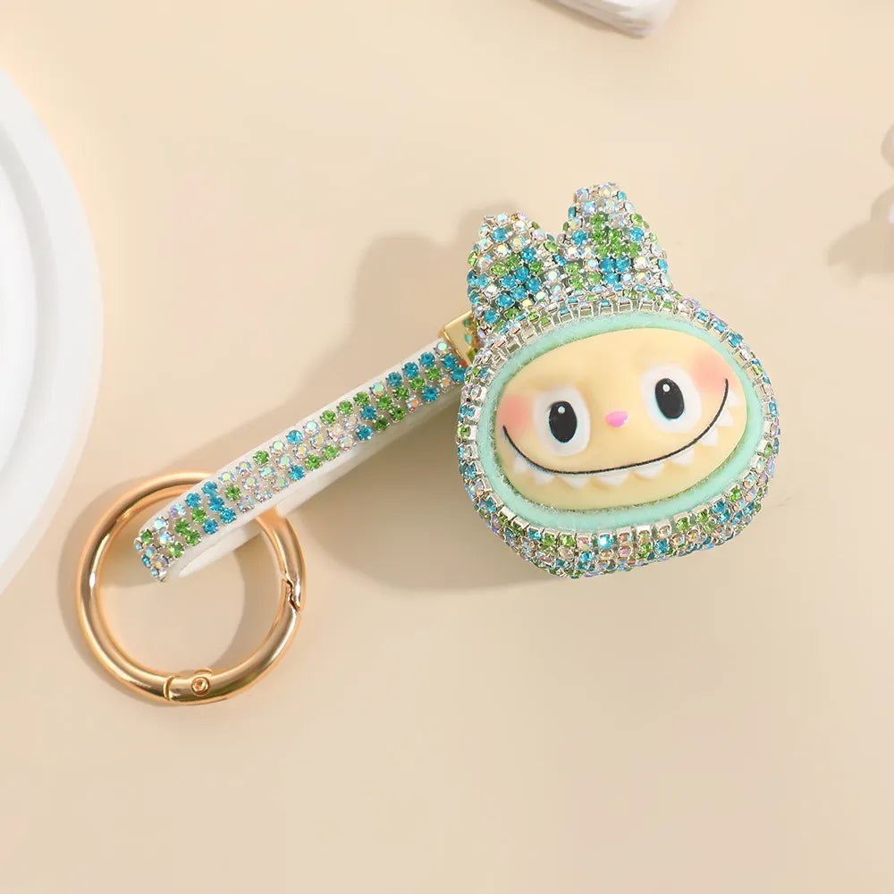 Labuboo Crystal Face Luxury Keychain Luxury Keychain