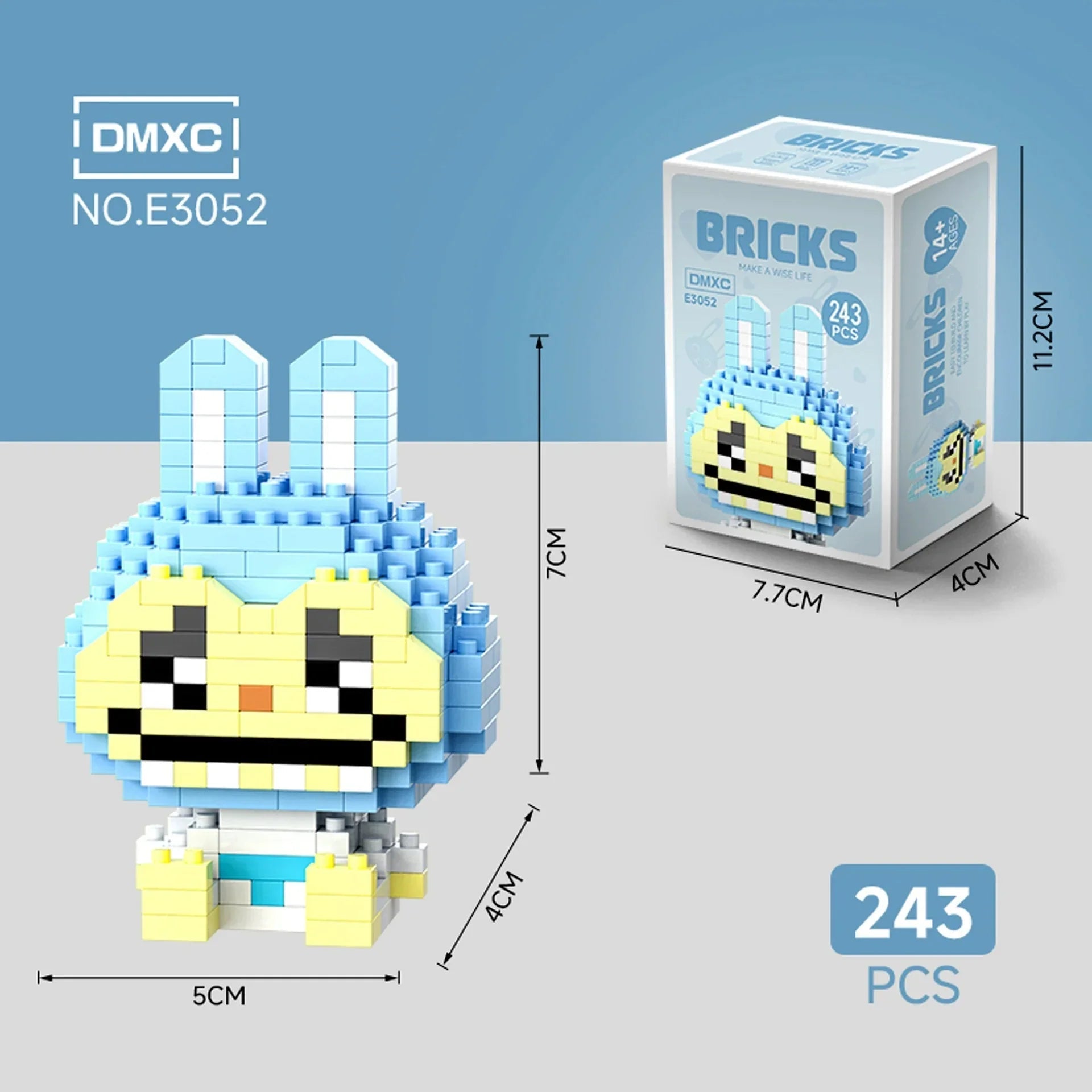 Bricks Laboobu Micro Building Blocks Style 8 Building Blocks