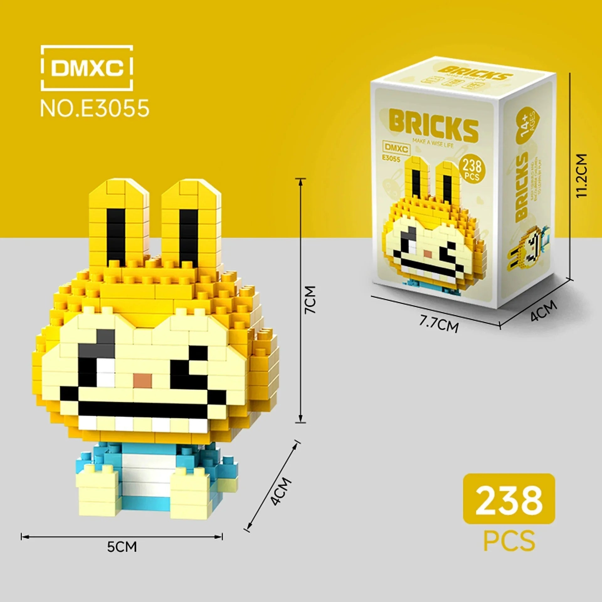 Bricks Laboobu Micro Building Blocks Style 7 Building Blocks