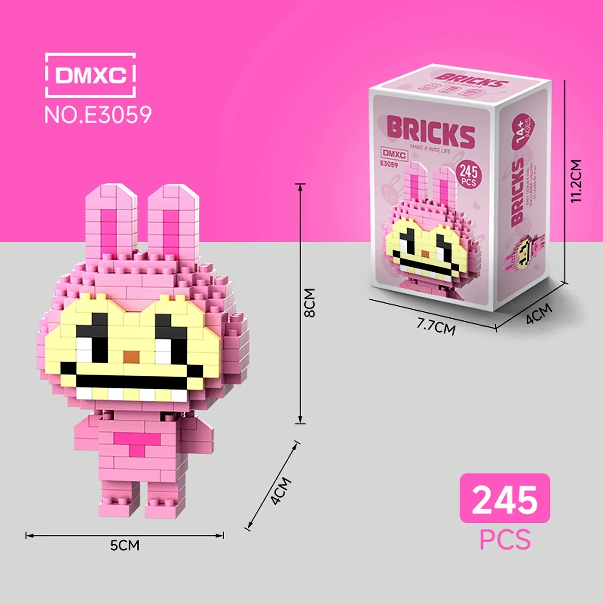Bricks Laboobu Micro Building Blocks Style 4 Building Blocks