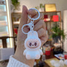 Labubu Have a Seat Mini Flock Keychain Plush Keychain