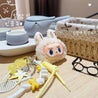 Labubu Gen 1 Macaron Big Head Keychain Plush Keychain