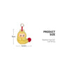 Labubu Wacky Mart Earphone Case Keychain Plush Keychain