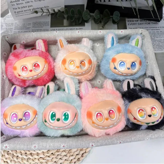 Labubu Gen 3 Premium Mugshot Keychain Plush Keychain