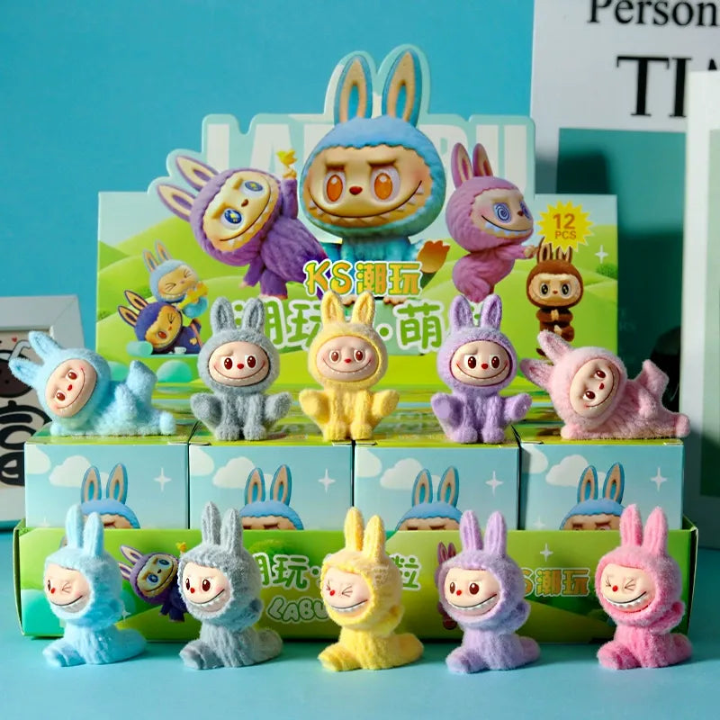 Labubu Yoga Poses Mini Blind Box Action Figure
