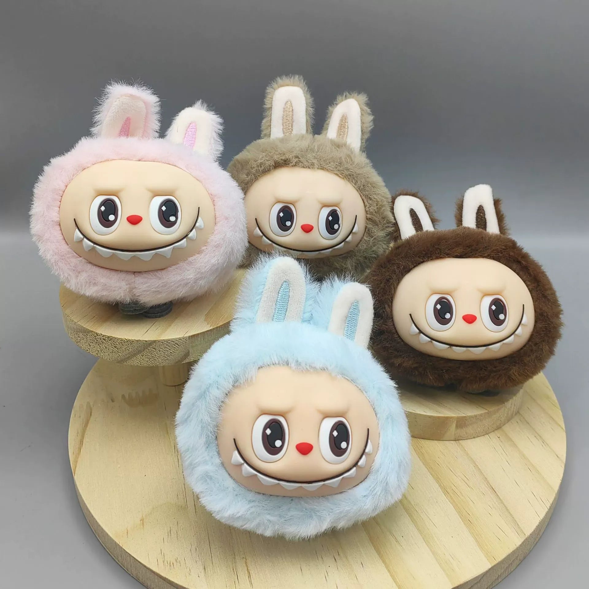 Labubu Gen 2 Have a Seat Big Head Keychain Plush Keychain