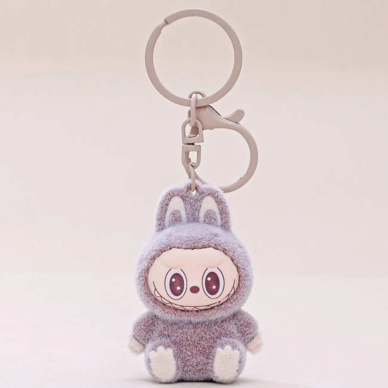 Labubu Have a Seat Mini Flock Keychain Plush Keychain