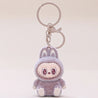 Labubu Have a Seat Mini Flock Keychain Plush Keychain