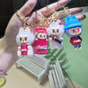 Labubu Cola Squad Blind Box Keychain 3D Keychain