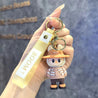 Labuboo Boom Fashion 3D Keychain Brown 3D Keychain