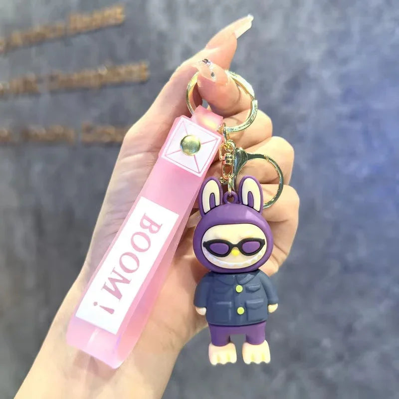 Labuboo Boom Fashion 3D Keychain Purple 3D Keychain