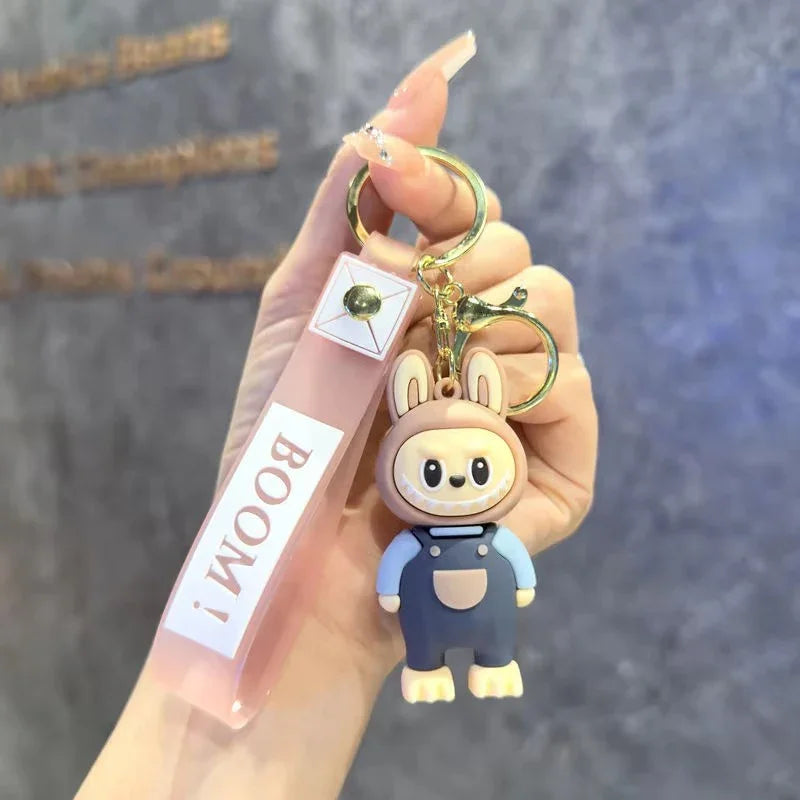 Labuboo Boom Fashion 3D Keychain Beige 3D Keychain