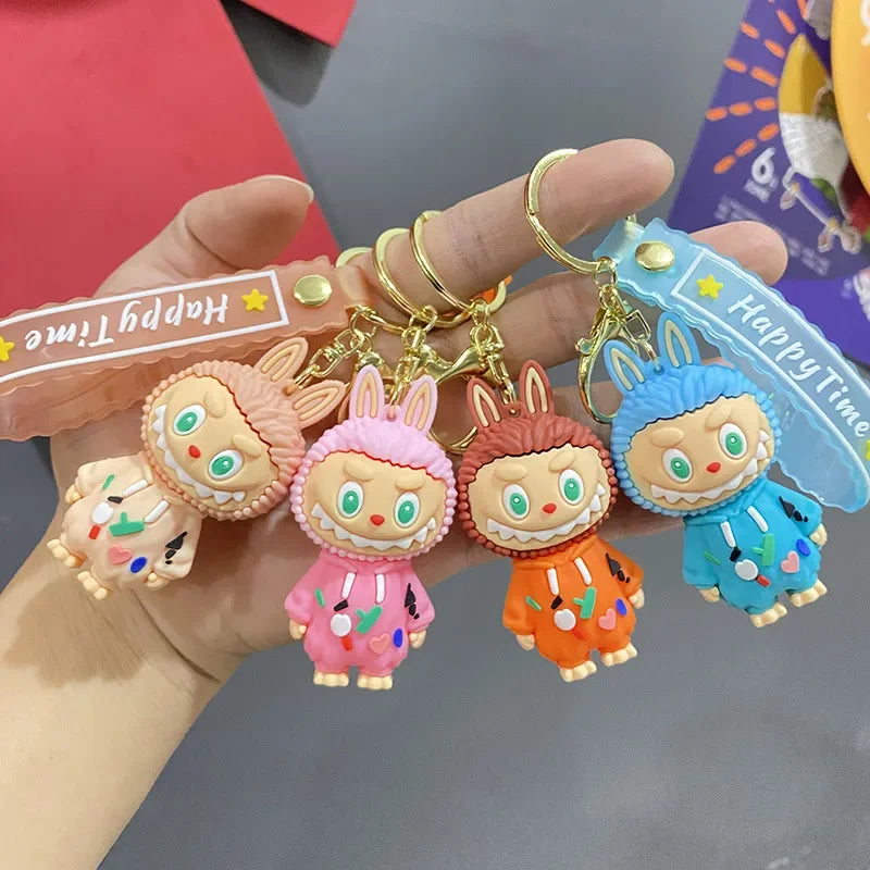 Labuboo Happy Time Vibes Keychain 3D Keychain