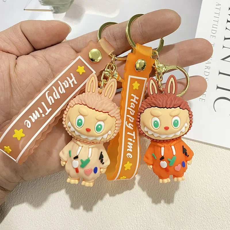 Labuboo Happy Time Vibes Keychain 3D Keychain