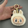 Labubu Gen 1 Macaron Big Head Keychain Cream Plush Keychain