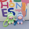 Labubu Minis Taking a Seat Pendant 3D Keychain
