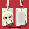 Monster Pass Labubu ID Card Holder Style 2 ID Keychain