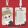 Monster Pass Labubu ID Card Holder ID Keychain
