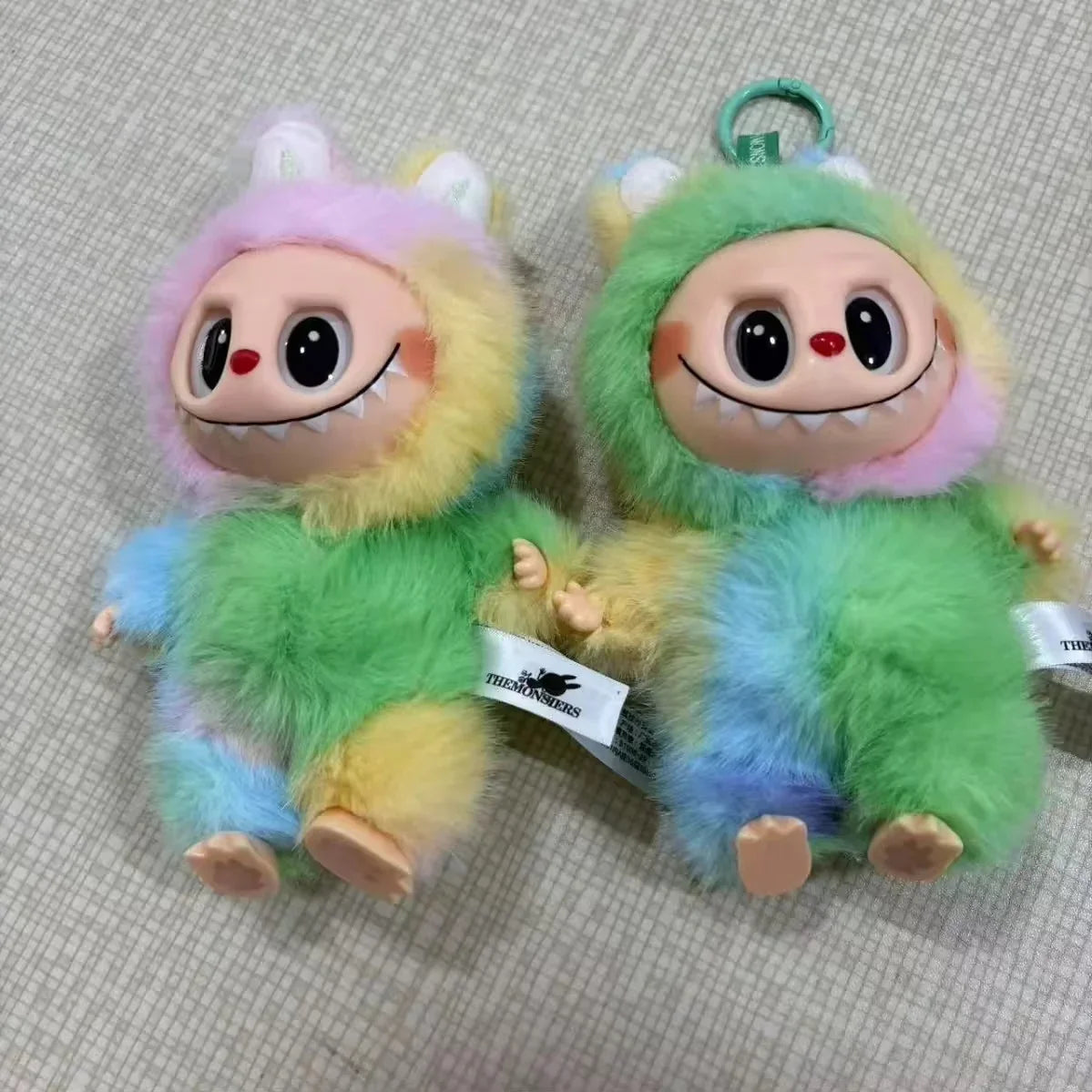 Labubu The Monsters Secret Rainbow Plush Pendant Plush Keychain