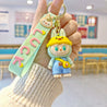 Blessed Luck Labubu 3D Keychain Yellow 3D Keychain