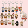 Labubu Flat Friends 2D Keychain Acrylic Keychain