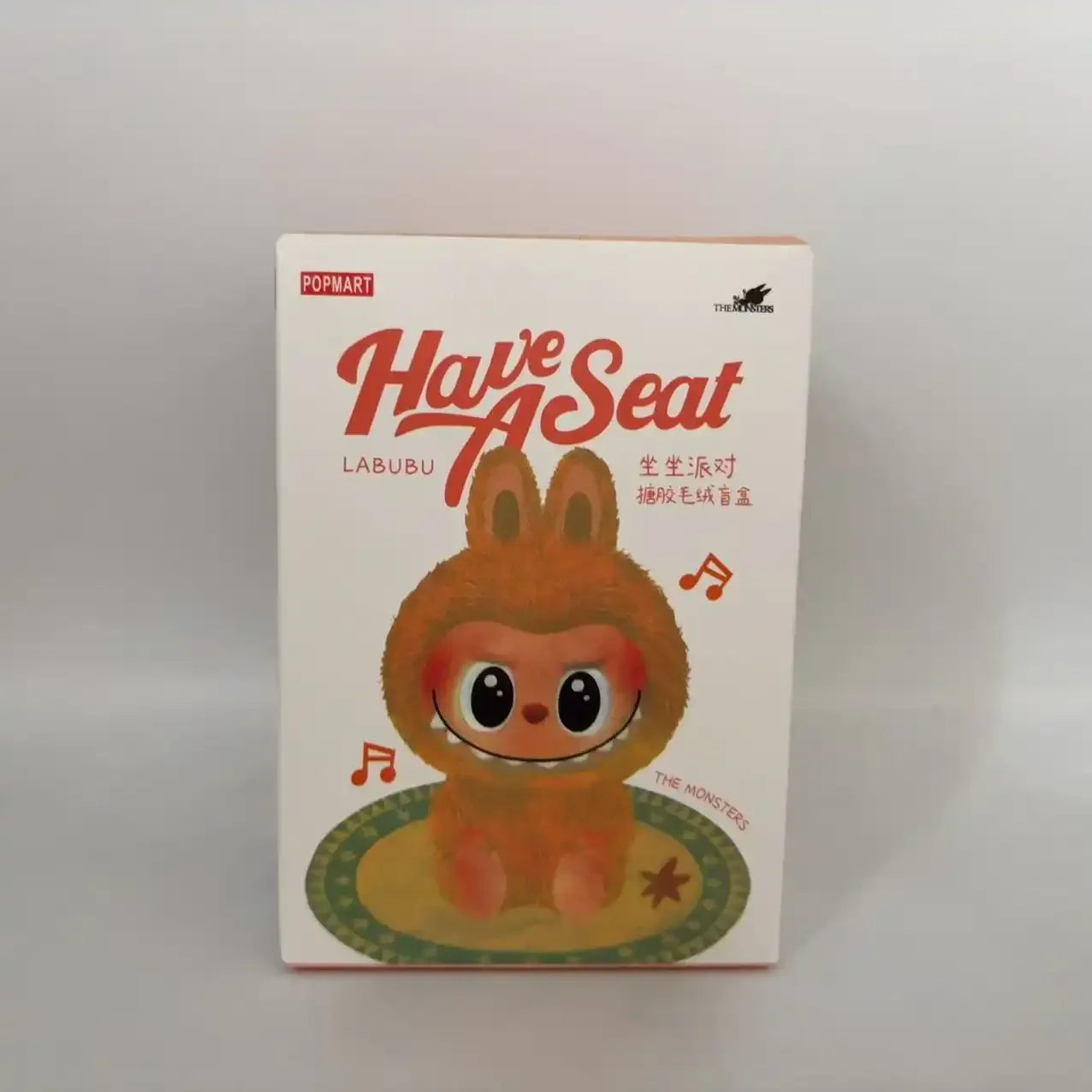 Labubu Minis Taking a Seat Pendant 3D Keychain