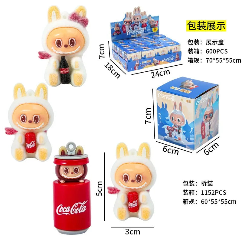 Labubu Cola Adventure Mini Blind Box Action Figure
