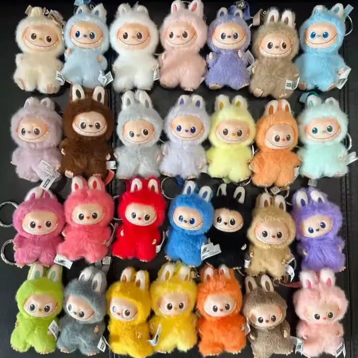 Labubu Pin for Love Blind Box Keychain Plush Keychain