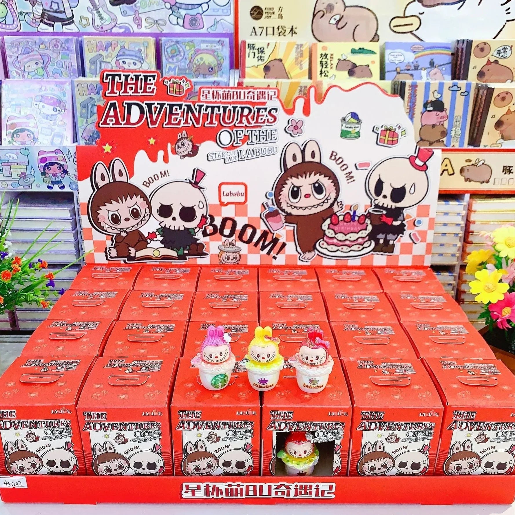 Labubu Starcup Adventure Blind Box Action Figure