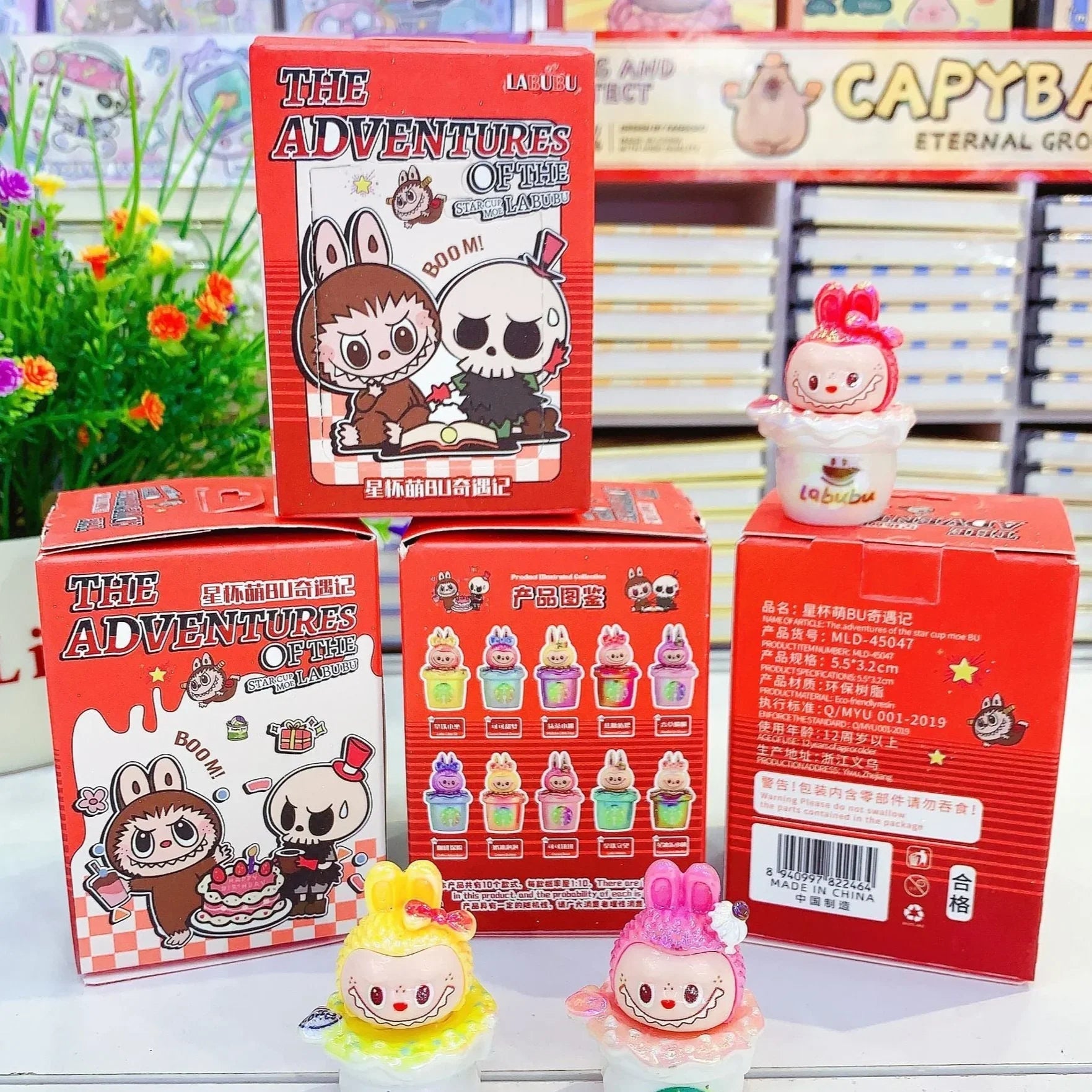 Labubu Starcup Adventure Blind Box Action Figure