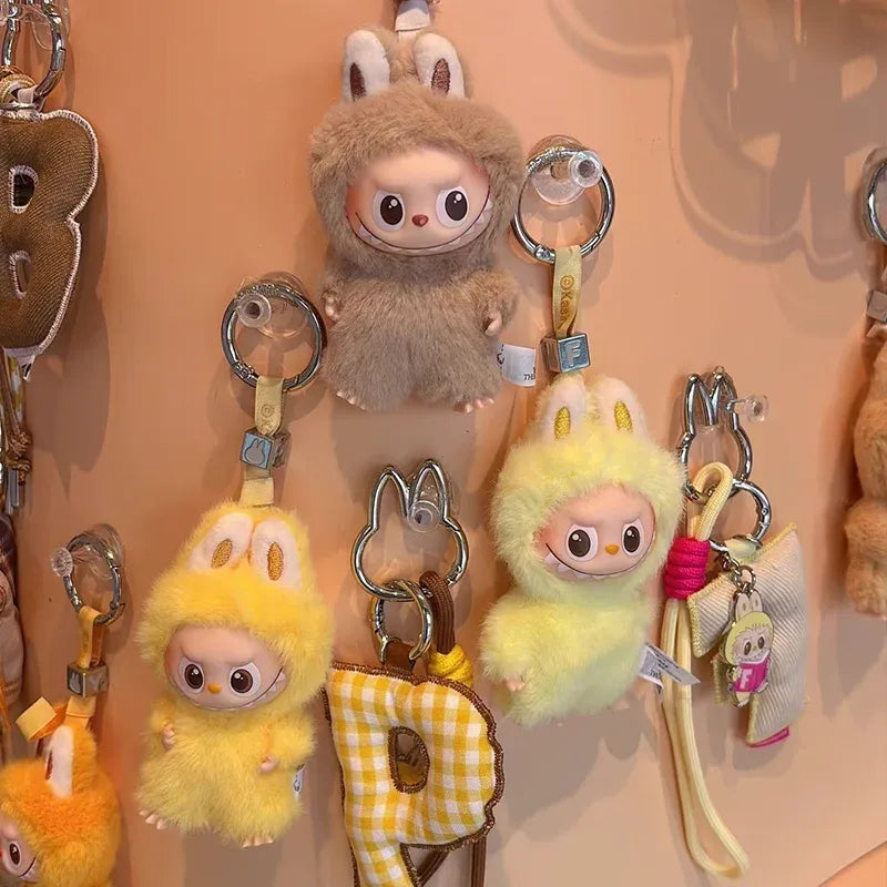 Labubu Pin for Love Blind Box Keychain Plush Keychain